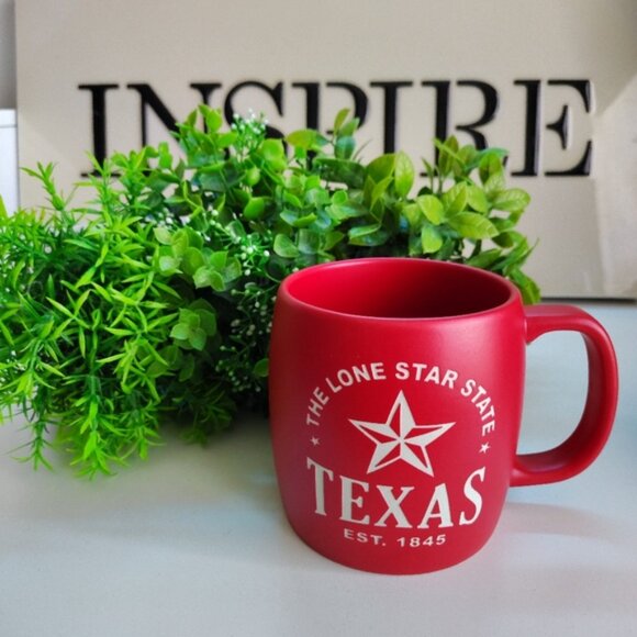 Americaware Georgia Etched Matte Stoneware Souvenir Mug | Red | 22oz - Picture 5 of 5